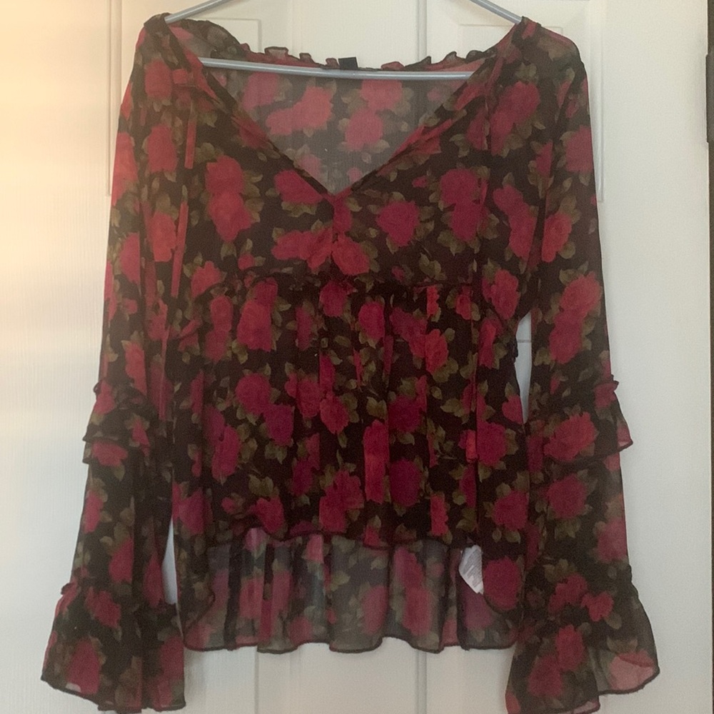 American Eagle Floral Top